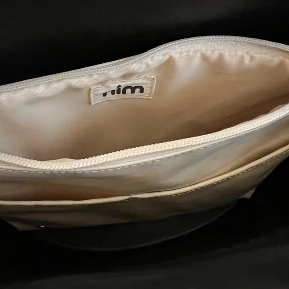 nim Design Black Bucket Bag with Geometric Strap & Removable Pouch - Picture 8 of 16